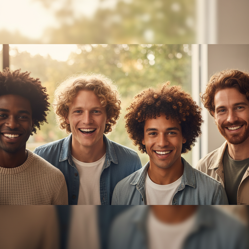 Routine homme : simple et efficace pour cheveux bouclés, frisés et crépus