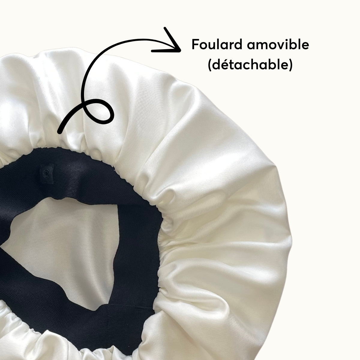 Bonnet 100% soie