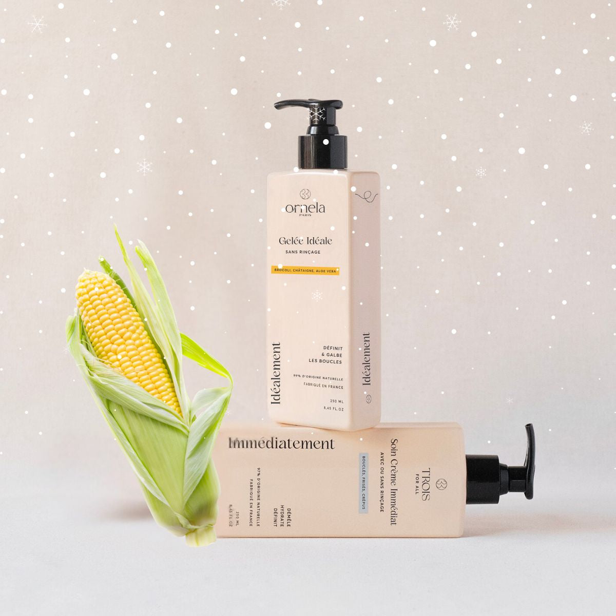 Gelée capillaire pour cheveux bouclés, qui définit, hydrate et sculpte toutes les boucles durablement
Crème capillaire qui hydrate et définit toutes les boucles, produit tout-en-un, avec ou sans rinçage