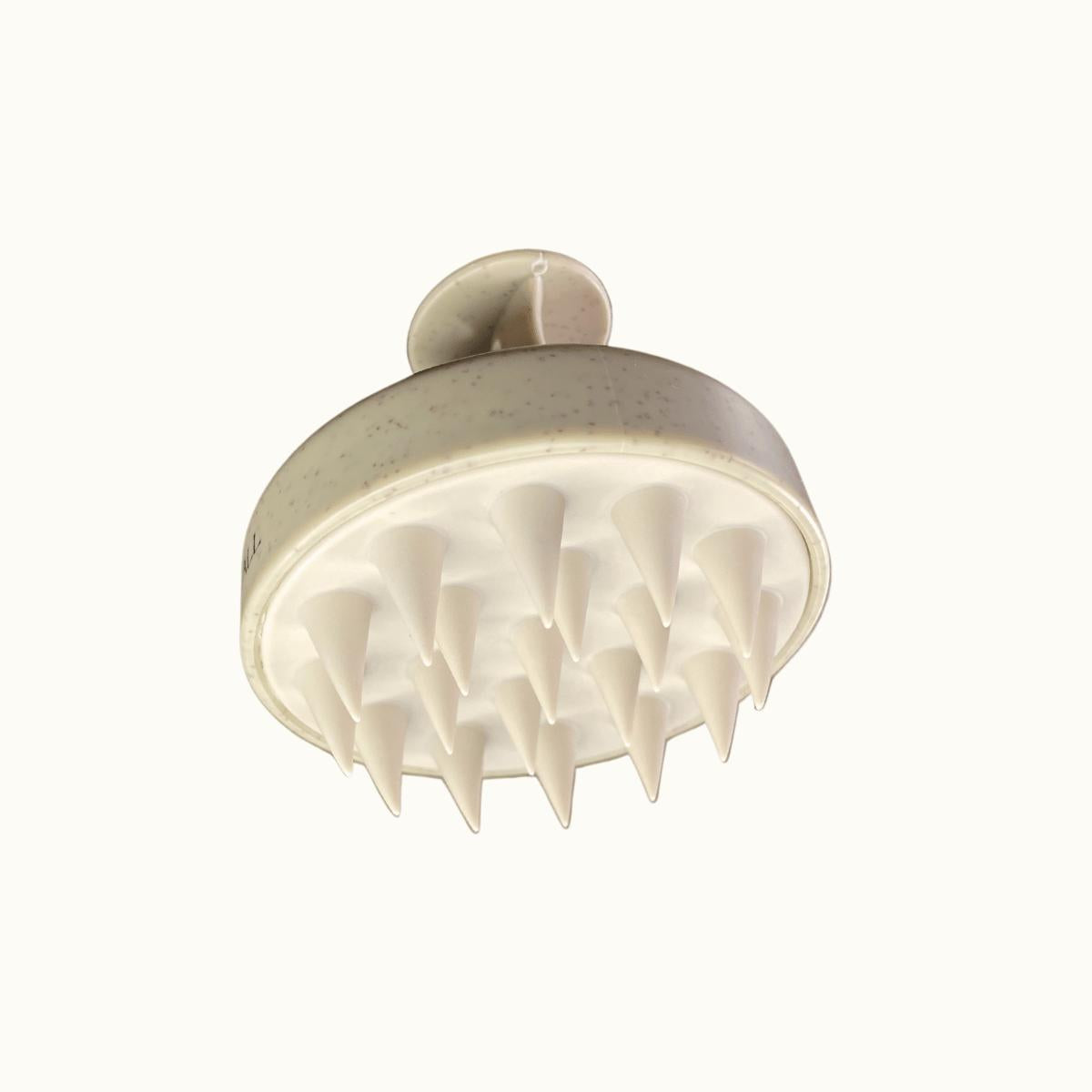 Brosse de massage pour cuir chevelu avec picots doux et souples